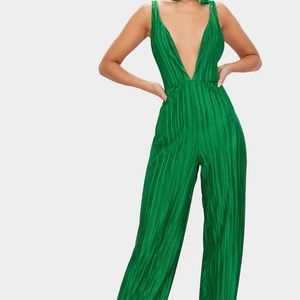 ASOS Green backless jumpsuit